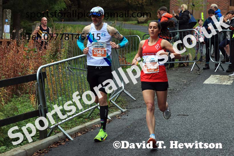 The 2024 Kielder Marathon, 2024 Kielder Marathon and Half Marathon.   Photo: David T. Hewitson/Sports for All Pics